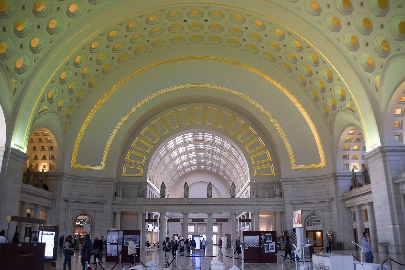Restored Main Hall inside Washington Union Station Restored Main Hall inside Washington Union Station