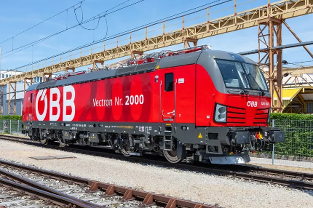 2,000th Vectron Locomotive Delivered to ÖBB 2,000th Vectron Locomotive Delivered to ÖBB