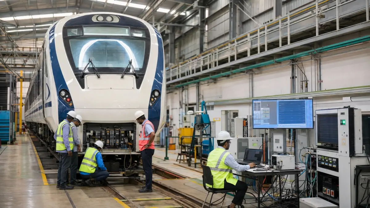 Kernex has won a ₹66.62 crore Kavach contract from ICF for onboard equipment, train integration, testing and commissioning.