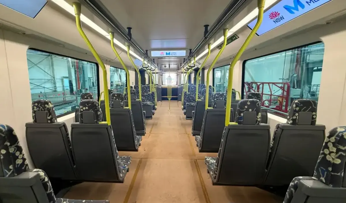 First Western Sydney Airport Train Revealed First Western Sydney Airport Train Revealed