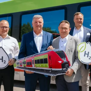 Bavaria hydrogen trains will enter regular service in December 2026 on the 32.3-km Mühldorf–Burghausen route after testing.