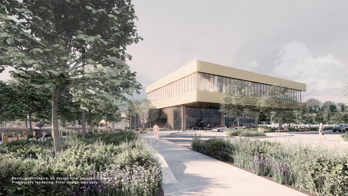 Dorval Multimodal Hub would combine VIA Rail, exo and the YUL shuttle at one site, with construction planned to start in 2027.