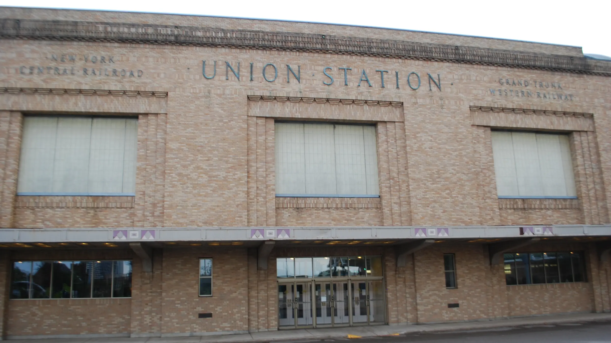 Historic South Bend Union Station in downtown South Bend, Indiana