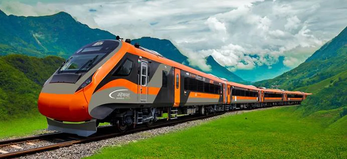 Official illustrative image of a Vande Bharat Sleeper train